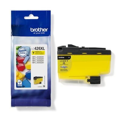 Brother High Capacity Yellow Ink Cartridge, LC-426XLY (LC426XLY)