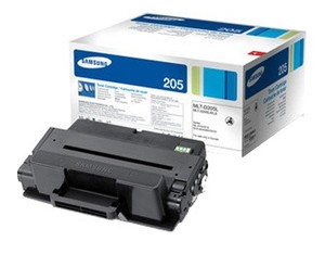 Samsung Extra High Capacity MLT-D205E Black Laser Toner Cartridge, 10K Page Yield