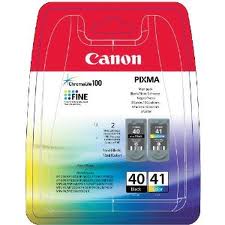 Combo Pack of Canon Black & Colour PG40-CL41 (PG40-CL41 Combo Pack)