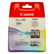 Multipack of Canon PG510 & CL510 (Black & Colour Cartridges) (PG510 CL511)