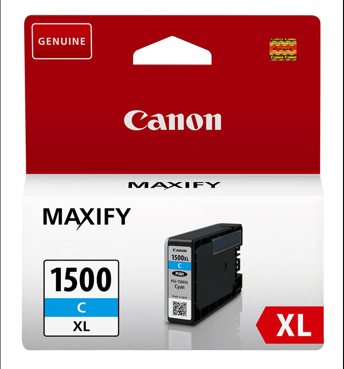Canon DRHD XL Cyan Ink Cartridge - PGI-1500XL C (PGI-1500XLC)
