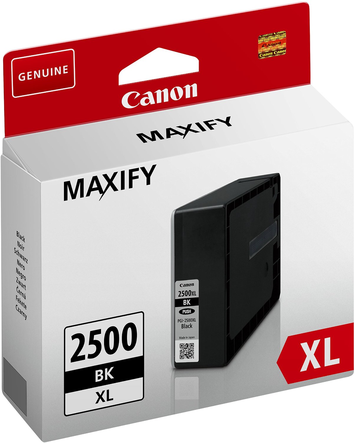 Canon DRHD XL Black Ink Cartridge - PGI-2500XL BK (PGI-2500XLBK)