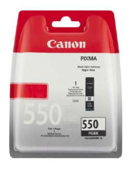 Canon PGI-550 Black Ink Cartridge - PGI 550 PGBK, 15ml
