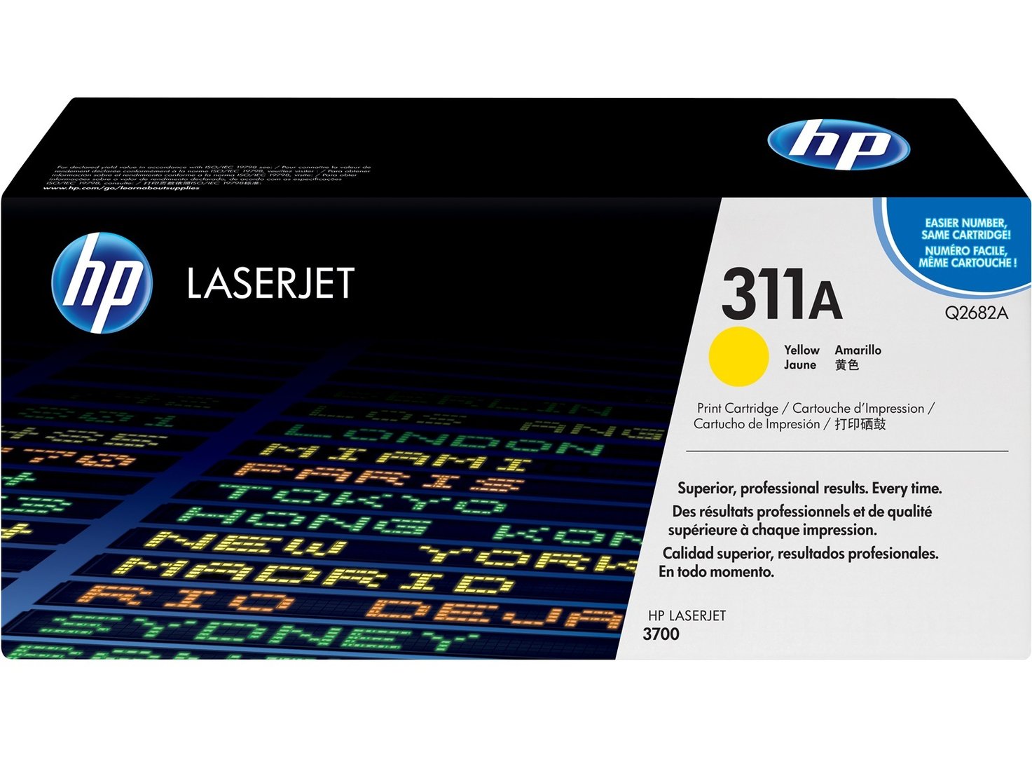 HP 311A Yellow Laser Toner Cartridge - Q2682A (Q2682A)