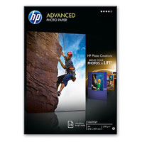 HP Advanced Glossy Photo Paper, 5x7, 130x180mm, 250gms, 25 Sheets