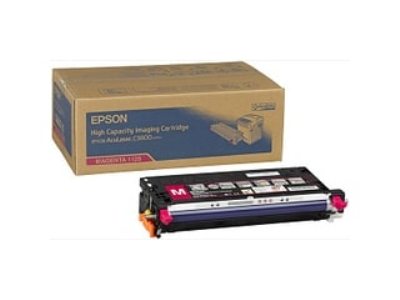 Epson C13S051125 High Capacity Magenta Toner Cartridge, 9K (S051125)