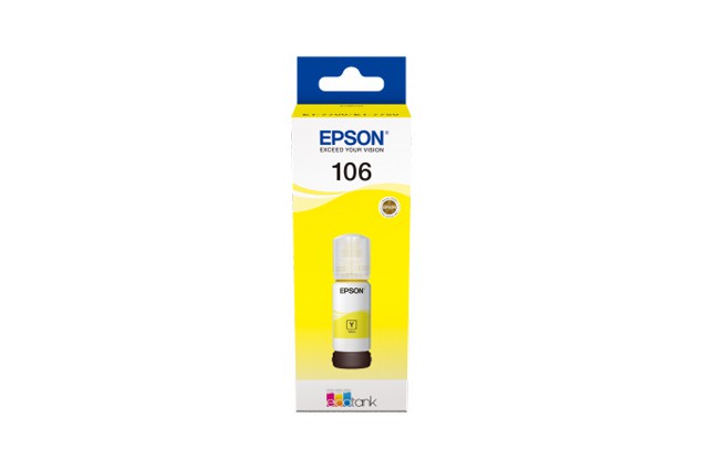 Epson 106 Ecotank Yellow Ink Bottle - T00R4 (T00R440)