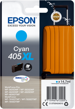 Epson High Capacity Cyan Epson 405XL Ink Cartridge - T05H240