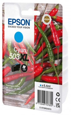 High Capacity Cyan Epson 503XL Ink Cartridge - T09R2 (T09R2)