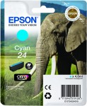 Genuine Epson 24 Ink Cyan T2422 Cartridge (T2422)