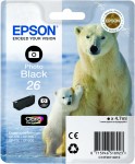 Genuine Epson 26 Ink Photo Black T2611 Cartridge (T2611)