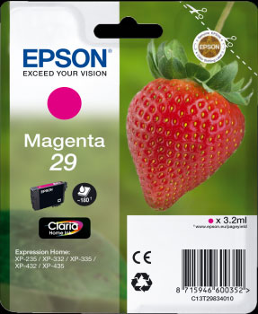 Epson 29 Ink Magenta T29834 Cartridge (T2983)