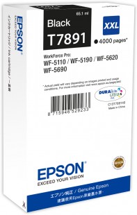 Epson Black Epson T7891 XXL Ink Cartridge (C13T78914010) Printer Cartridge