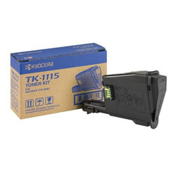 Kyocera Black Kyocera Mita TK-1115 Toner Cartridge (TK1115) Printer Cartridge