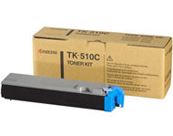 Kyocera Cyan Kyocera TK-510C Toner Cartridge (1T02F3CEU0) Printer Cartridge