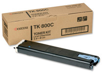 Kyocera Cyan Kyocera TK-800C Toner Cartridge (TK800C) Printer Cartridge