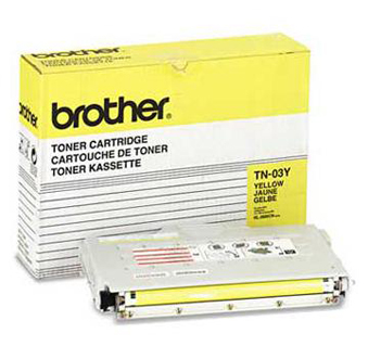 Brother TN-03Y Toner Yellow TN03Y Cartridge (TN-03Y)