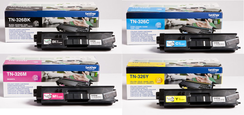 Brother TN326 Toner Cartridges Multipack (TN326 Pack)