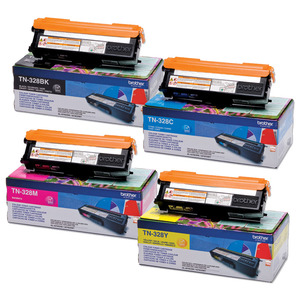 Brother TN328 Toner Cartridges Multipack (TN328 Pack)