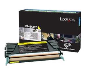 Lexmark X746A1YG Yellow Return Program Toner Cartridge 0X746A1YG Cartridge (X746A1YG)