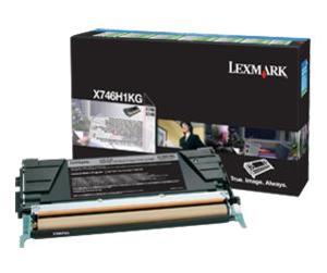 Lexmark X746H1KG Black Return Program Toner Cartridge 0X746H1KG Cartridge (X746H1KG)