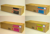 Sharp AR-C26T Toner Cartridge Multipack (AR-C26TBE/CE/ME/YE) 4 Colour (AR-C26T Multipack)