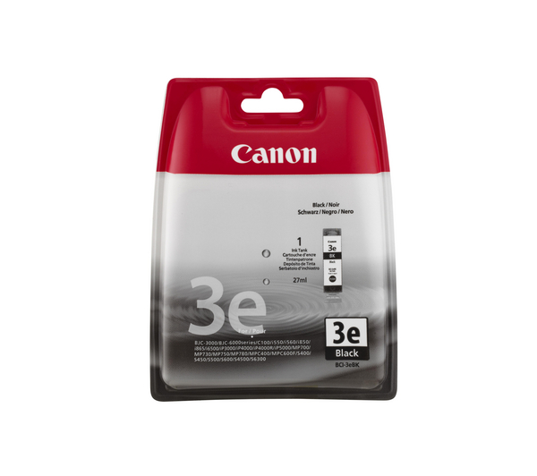 Canon BCI-3e Black Ink Cartridge ( 3e Black ) (BCI-3EBK)