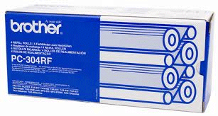 Brother Quad Pack Refill Rolls for use in PC-201 (PC304RF)