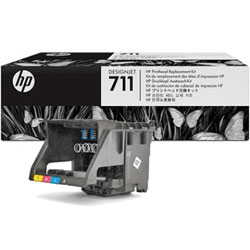 HP 711 CMYK Printhead Cartridge - C1Q10 Designjet Ink