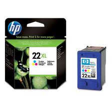 HP 22XL Extra Large Capacity Colour Ink Cartridge (C9352C) (C9352CE)