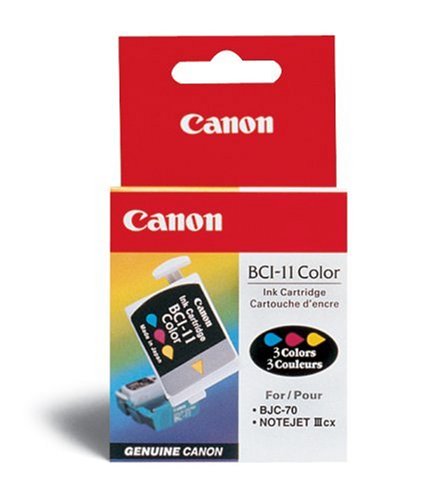 Canon BCI-11 (3 Pack) Color Ink Cartridges (BCI-11C)