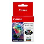 Canon BCI-12 (3 Pack) Photo Colour Ink Cartridges (BCI-12C)
