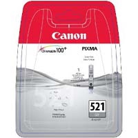 Canon CLI-521 Grey Ink Cartridge (521GY) - CLI-521 GY - 2937B001 (CLI-521GY)