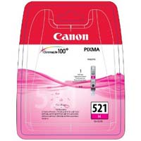 Canon CLI-521 Magenta Ink Cartridge (521M) - CLI-521 M - 2935B001 (CLI-521M)