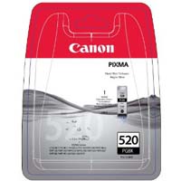 Canon PGI-520BK Black Ink Cartridge (520BK) - PGI-520 BK -2932B001 (PGI-520BK)
