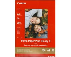 Canon Photo Paper Plus Glossy II A4 - 260gsm - 20 Sheets