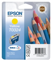 Epson T0324 DuraBrite Yellow Ink Cartridge (T032440)