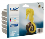 Epson T0487 Six Colour Multi Pack (B/C/M/Y/LC/LM) Ink Cartridges (T048740)