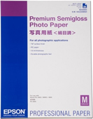 Epson Premium Semigloss Photo Paper, A2 Size