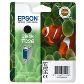 Epson T026 Black Ink Cartridge (T026401)