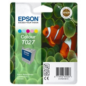 Epson T027 Color Ink Cartridge (T027401)