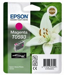 Epson T0593 UltraChrome K3 Magenta Ink Cartridge (T059340)