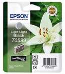 Epson T0599 UltraChrome K3 Light Black Ink Cartridge (T059940)