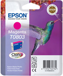 Epson T0803 Claria Photographic Magenta Ink Cartridge (T080340)