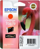 Epson T0879 UltraChrome Hi-Gloss2 Orange Ink Cartridge (T087940)