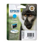 Epson T0892 DuraBrite Ultra Cyan Ink Cartridge ( Monkey ) (T089240)