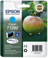 Epson T1292 DuraBrite Ultra Apple High Capacity Cyan Ink Cartridge (T129240)