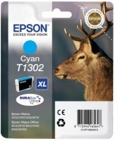 Genuine Epson T1302 Ink Cyan C13T13024012 Cartridge (T1302)