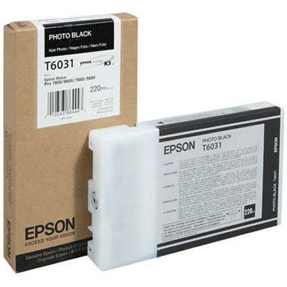 Epson T6031 Ink Photo Black C13T603100 Cartridge (T6031)