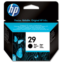 HP 29 Black Ink Cartridge (51629AE)